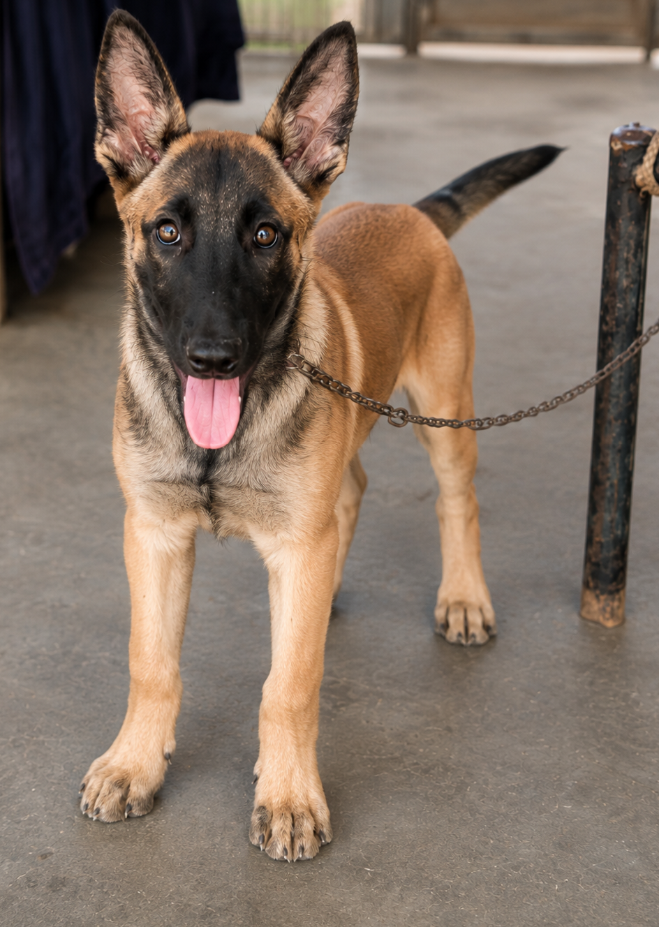 Belgian malanios k9 working line breed vaction course complete — photo 2